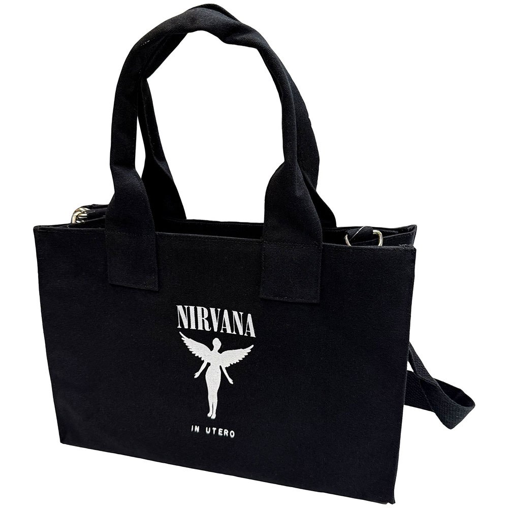 Nirvana - In Utero Schoudertas/Shopper - Zwart